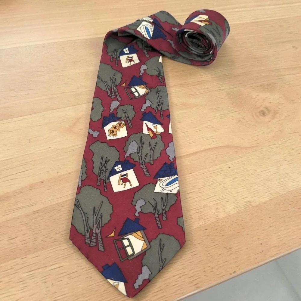 VTG 1991 The Beatles Norwegian Wood Necktie 57